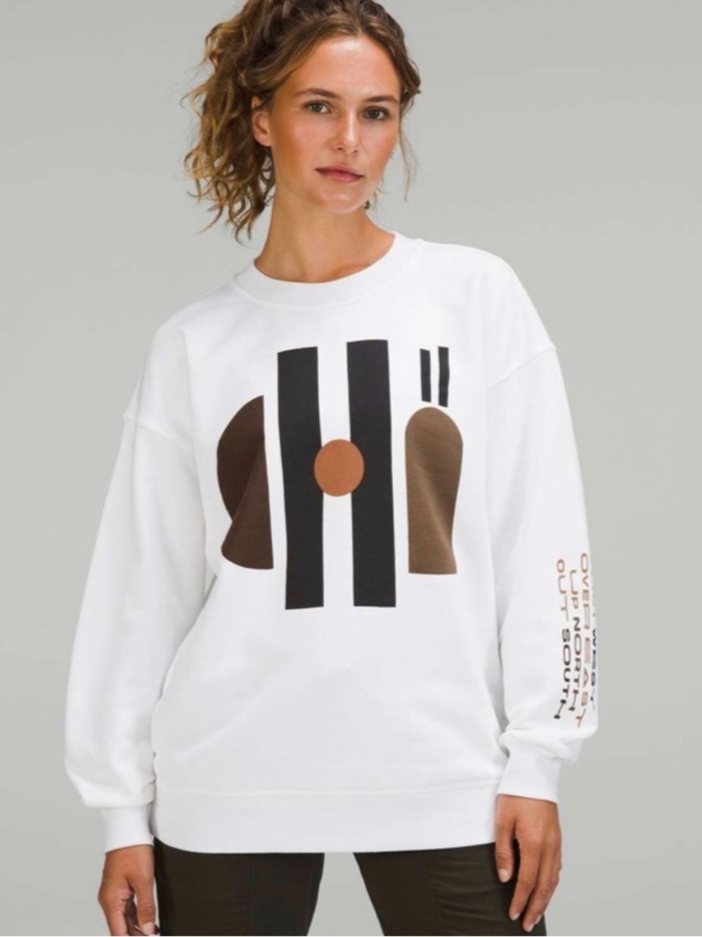 Lululemon Perfectly Oversized Crew *Chicago Size 8 - Picture 1 of 7
